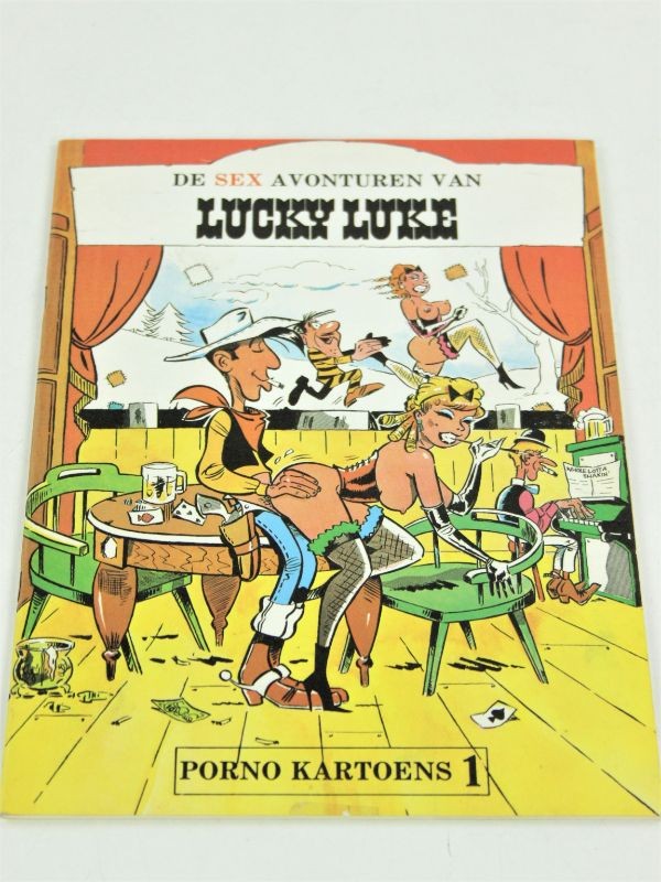 erotische strip: de sex avonturen van Lucky Luke